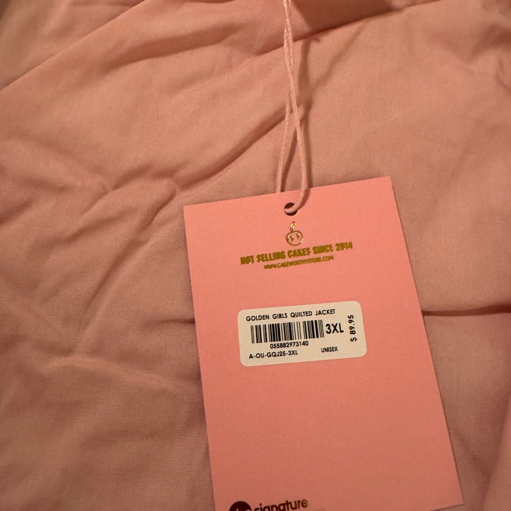Cakeworthy x Golden Girls Quilted Jacket NWT - Picture 7 of 8